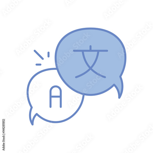 Language  Vector icon
