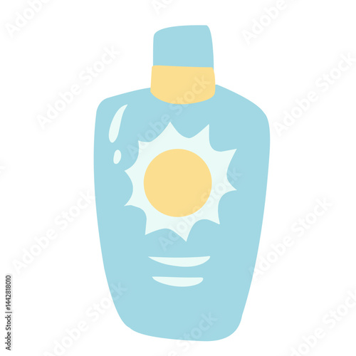 Picnic basket vector illustration for garden party