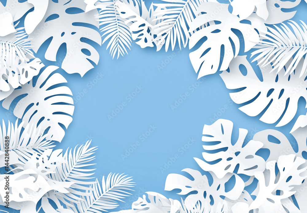 New style autumn leaves frame background New style autumn leaves frame background