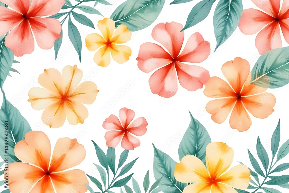 seamless pattern with flowers seamless pattern with flowers