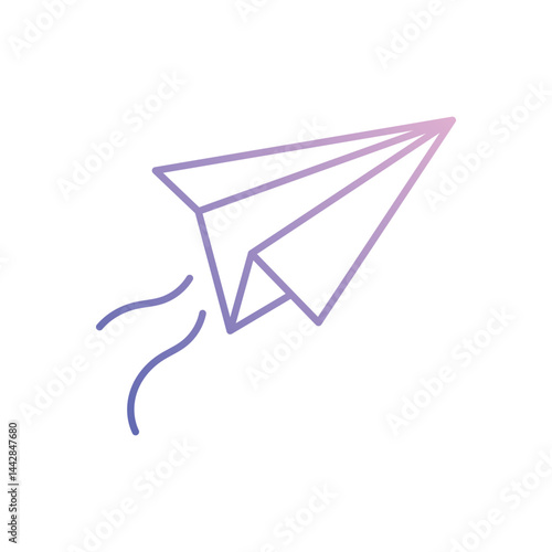 Paper Plane Vector icon