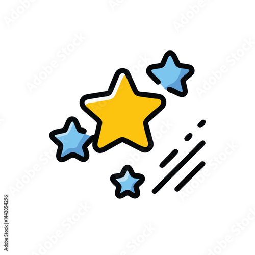 stars on white background for web and graphic design