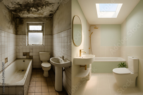 Bathroom Renovation Transformation Before and After