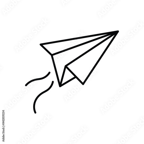 Paper Plane Vector icon