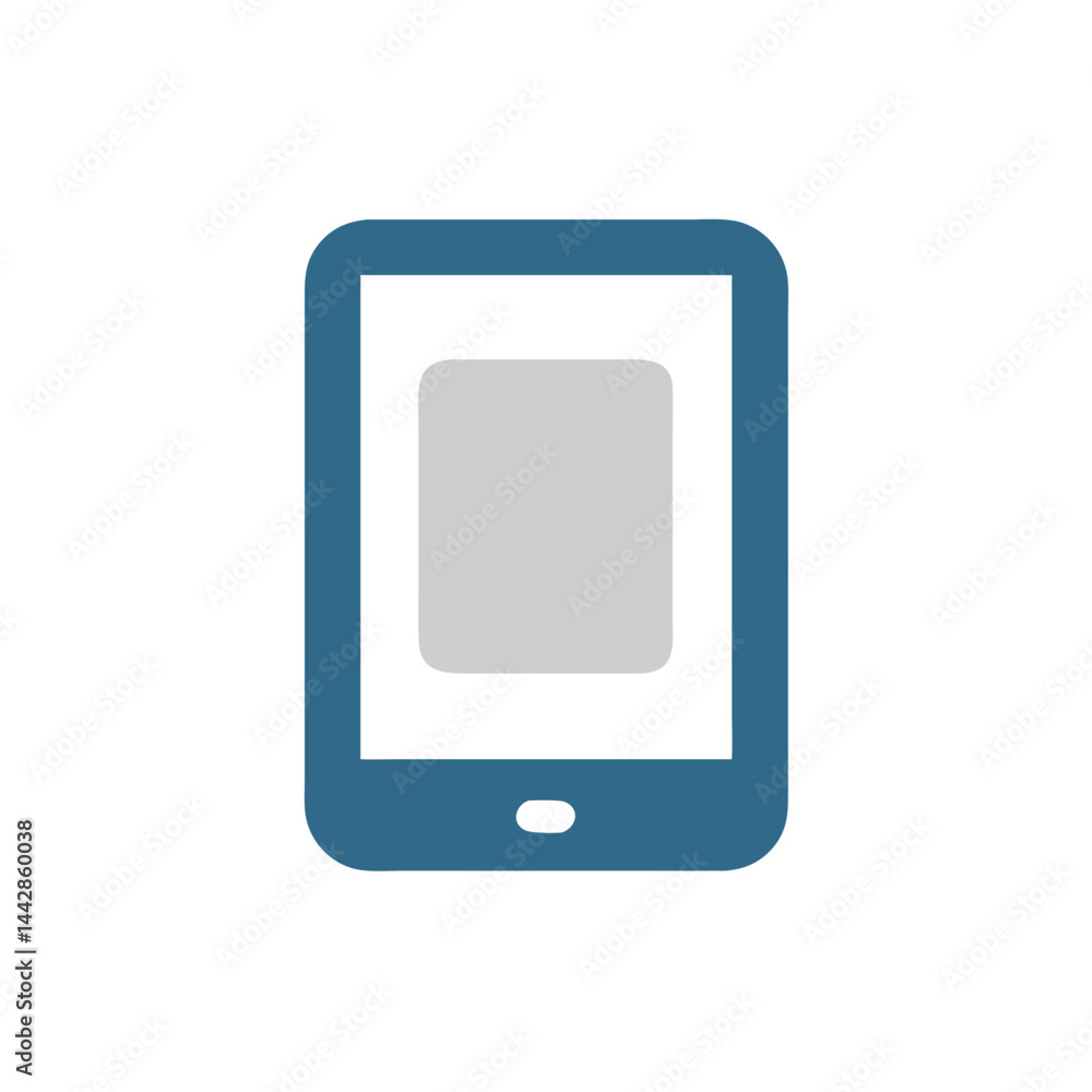 tablet on white background for web and graphic design tablet on white background for web and graphic design