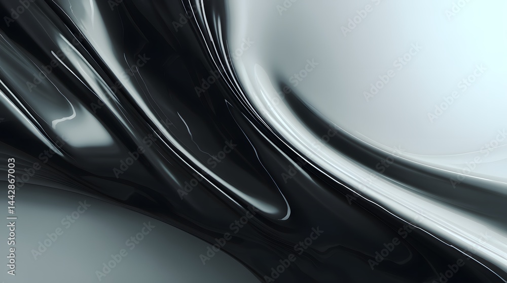 Smooth Black and Grey Flowing Texture with Minimal Background for Creative Design Projects Smooth Black and Grey Flowing Texture with Minimal Background for Creative Design Projects