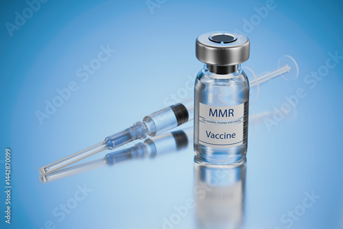 Photos Vaccination for revaccination against measles, mumps and rubella