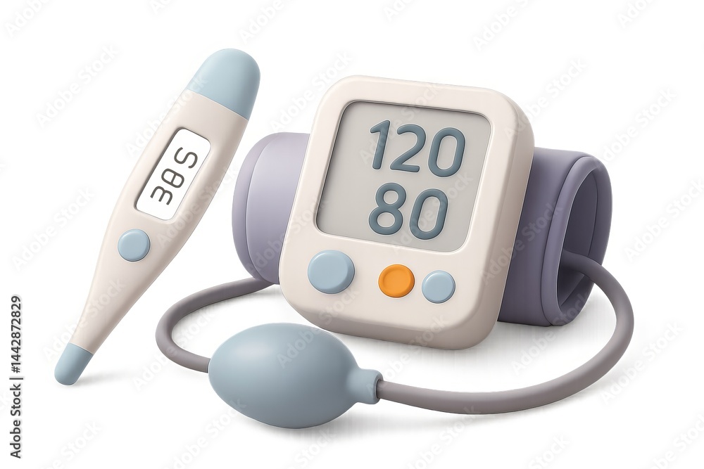 3D Simple Medical Monitoring Devices for Health Awareness 3D Simple Medical Monitoring Devices for Health Awareness