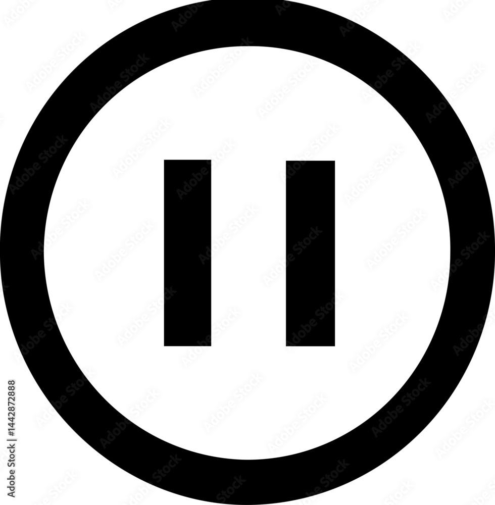 pause circle icon pause circle icon