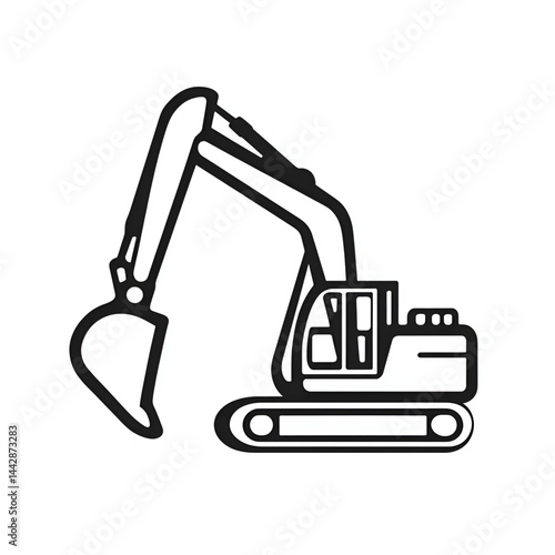 excavator and shovel