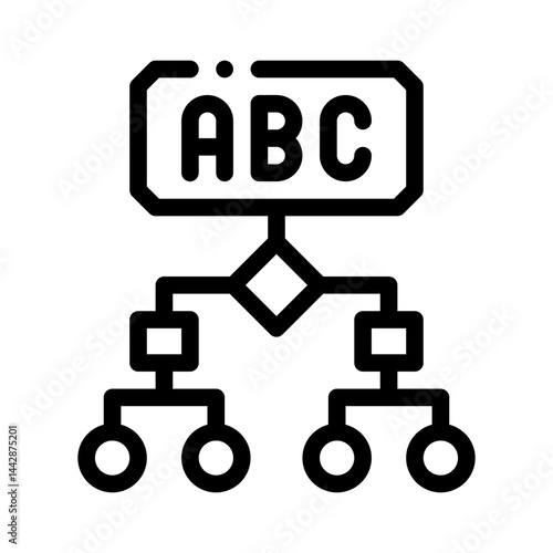 sentence line icon