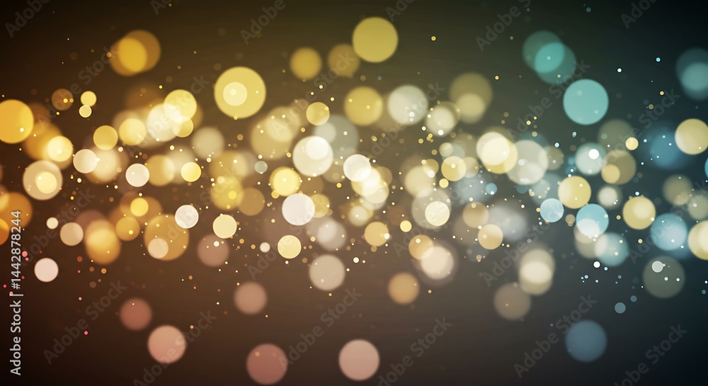 Luminous Bokeh: Golden, Azure, and Pearly Orbs Dance Against a Deep Brown Background, Sparking Joy and Wonder in a Dreamy Display of Festive Elegance and Beauty Luminous Bokeh: Golden, Azure, and Pearly Orbs Dance Against a Deep Brown Background, Sparking Joy and Wonder in a Dreamy Display of Festive Elegance and Beauty