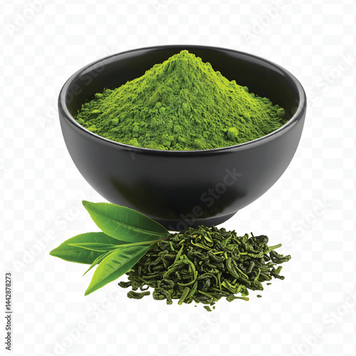 bowl of fresh green herbs