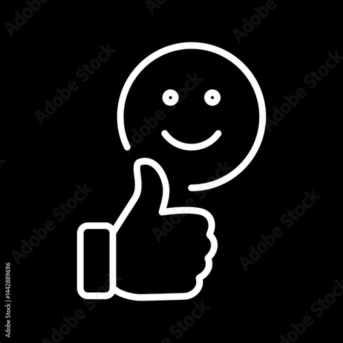 User Satisfaction Vector Icon