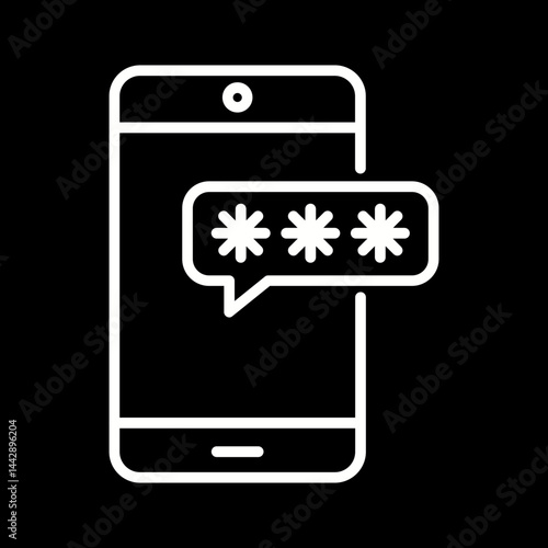 Password Protection Vector Icon