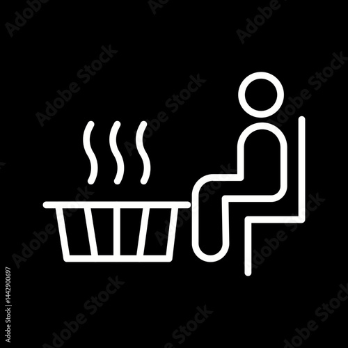 Steam Room Vector Icon