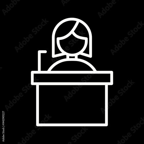 Witness Vector Icon