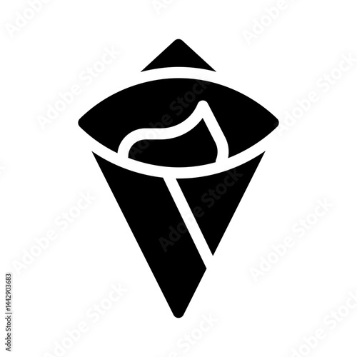 crepes glyph icon