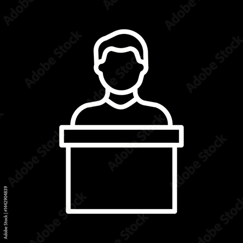 Defendant Vector Icon