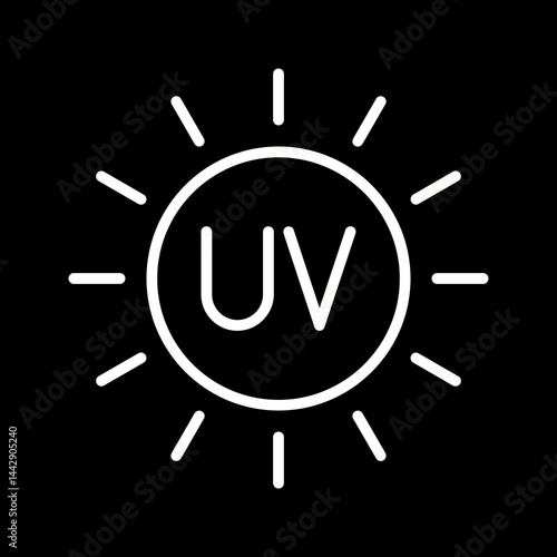 UV Index Vector Icon