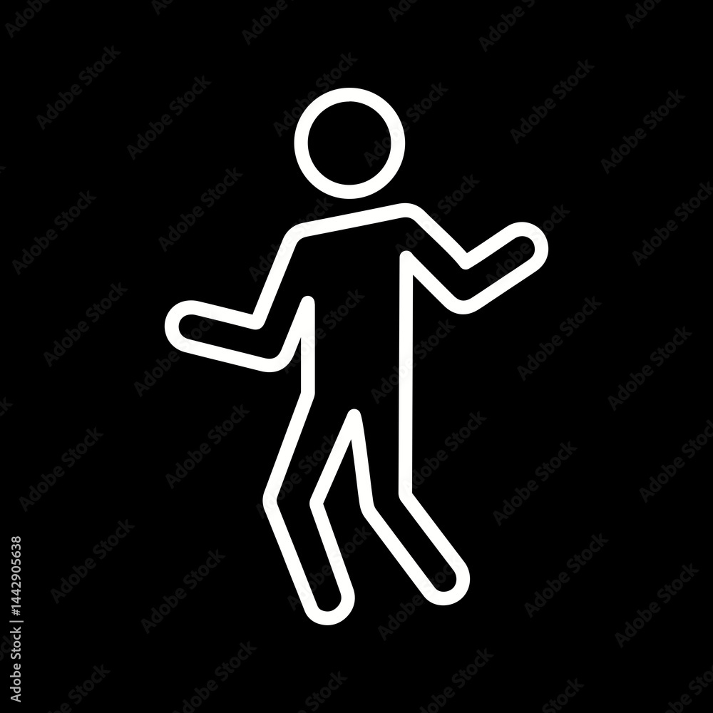 Zumba Vector Icon Zumba Vector Icon