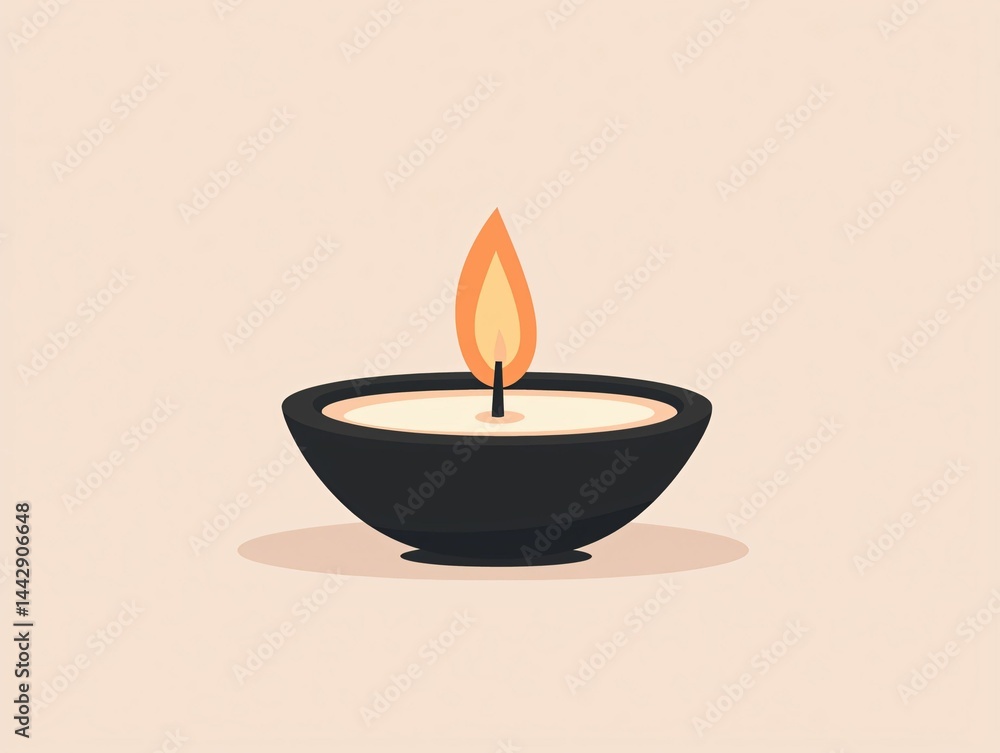 Burning Candle Burning Candle