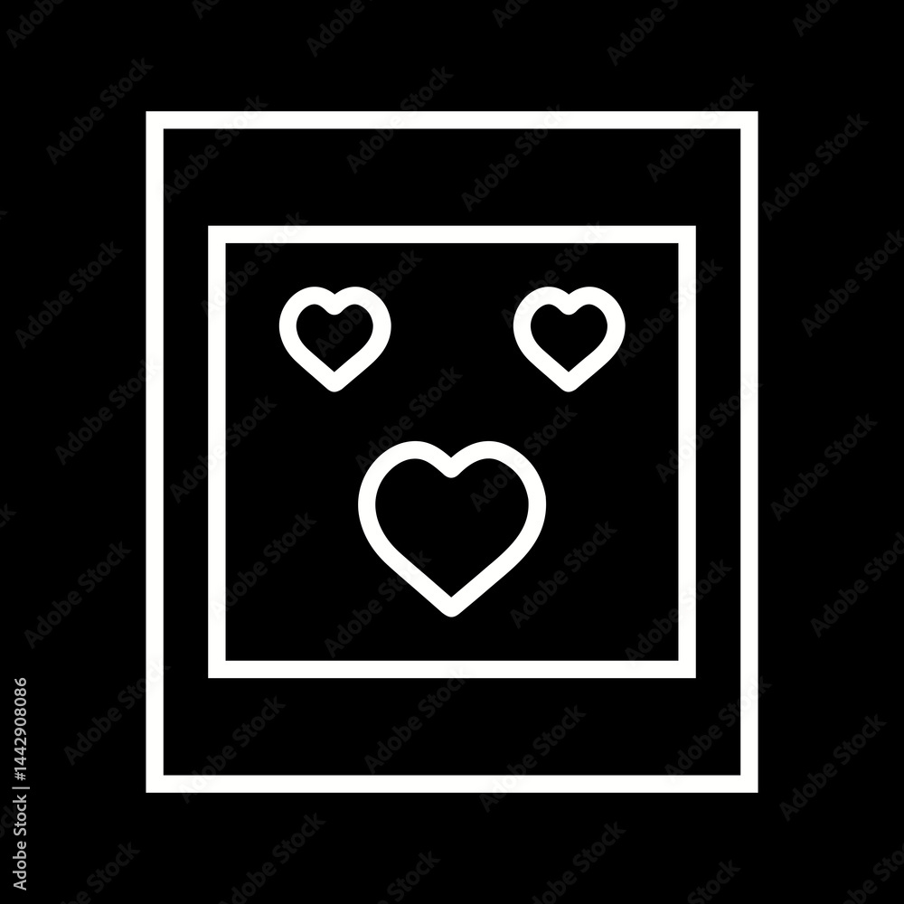 Love Story Vector Icon Love Story Vector Icon