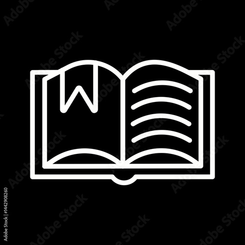 Teacher Book Vector Icon