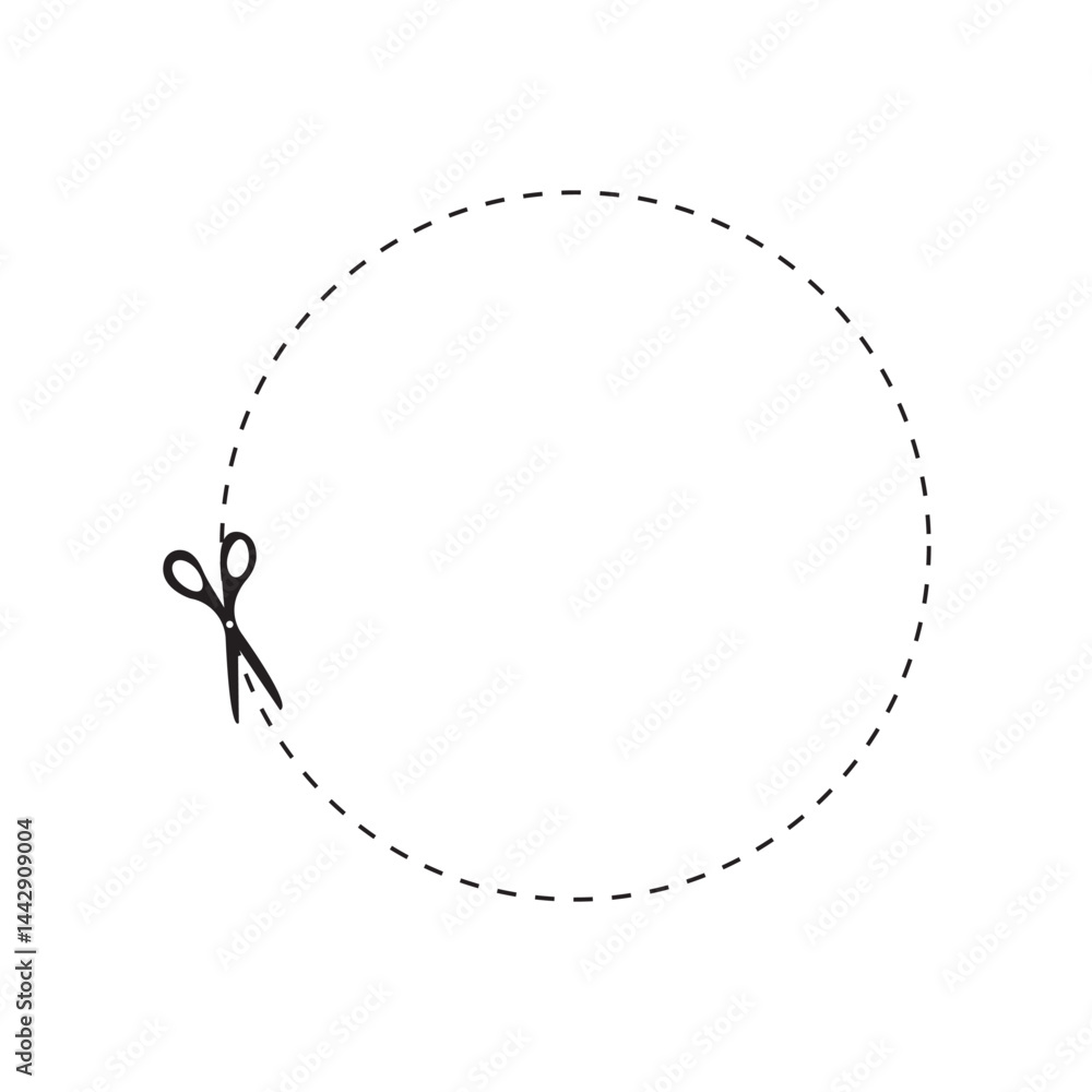 scissors on dashed line heart shape, dash line and scissors, dash outline and scissors scissors on dashed line heart shape, dash line and scissors, dash outline and scissors