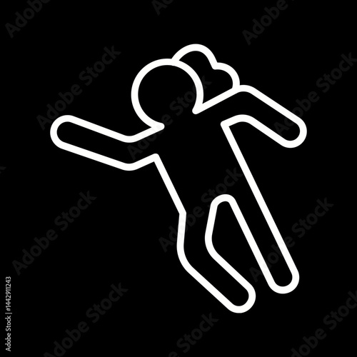 War Victim Vector Icon