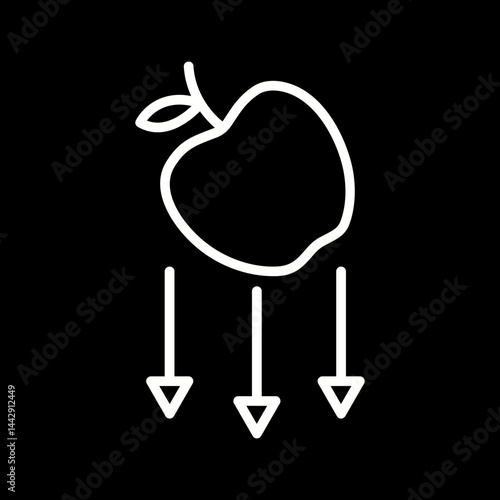 Gravity Vector Icon