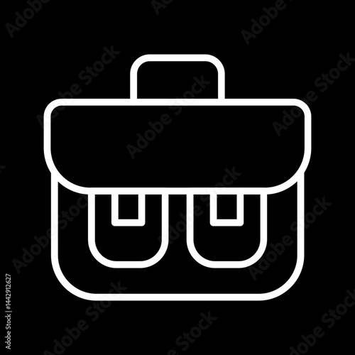Teacher Bag Vector Icon