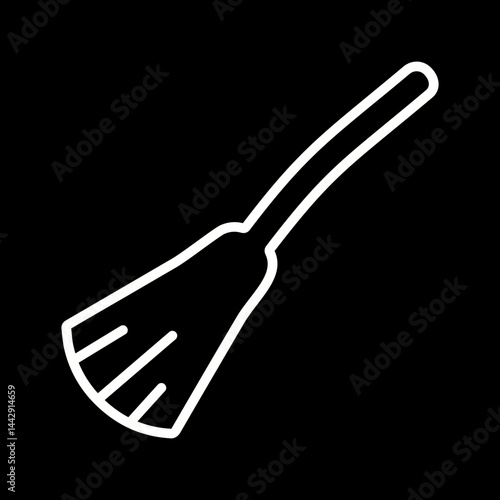 Witch Broomstick Vector Icon