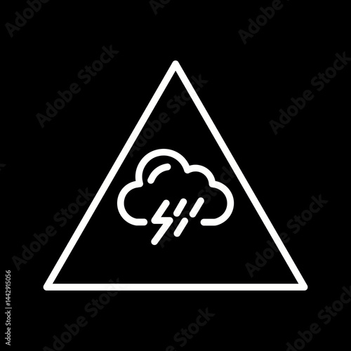 Weather Warning Vector Icon