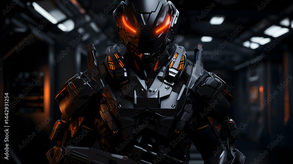 Fototapeta premium motorcycle in action