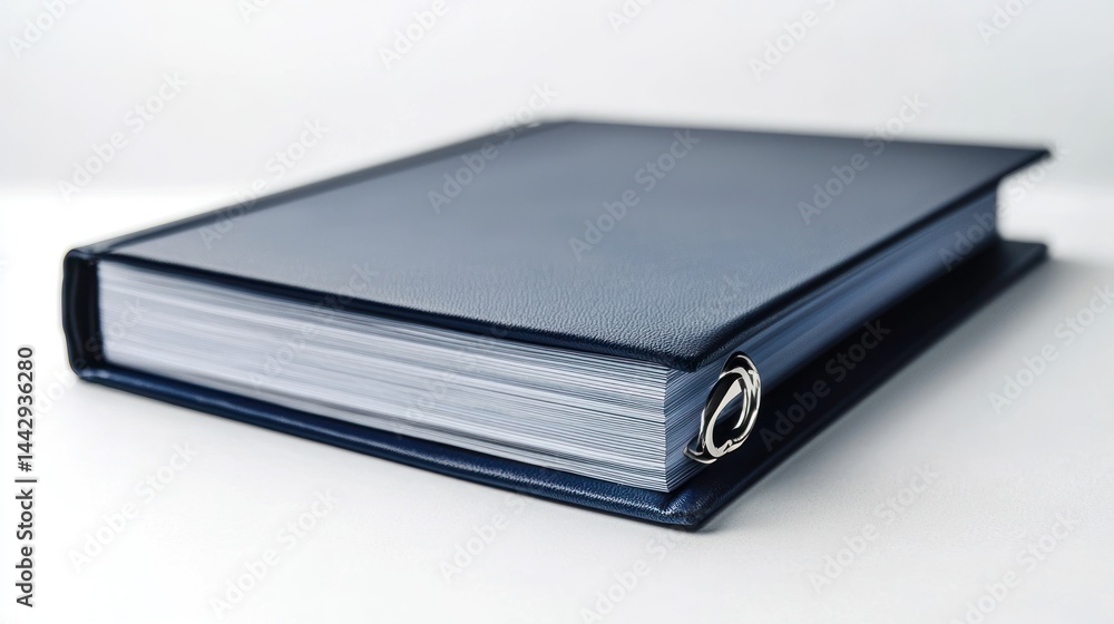 Binder isolated on white background Binder isolated on white background