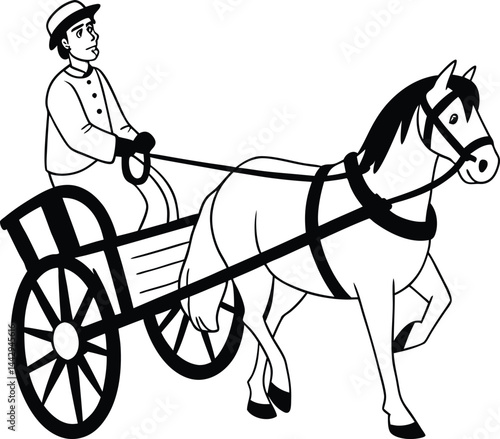 horse and carriage