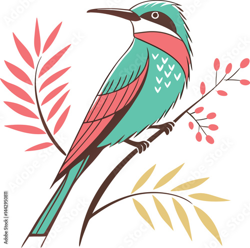 bird on branch