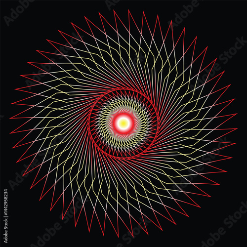 Mandala vector pattern design background