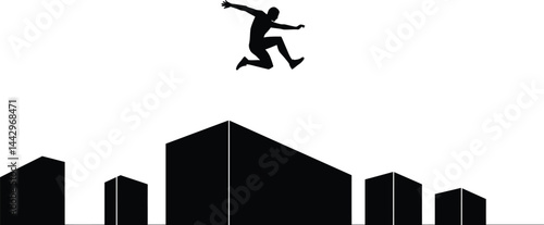 Parkour Vault: Human vs. Urban