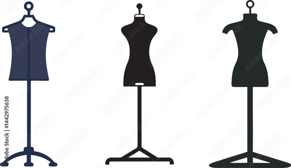 black and white mannequin black and white mannequin