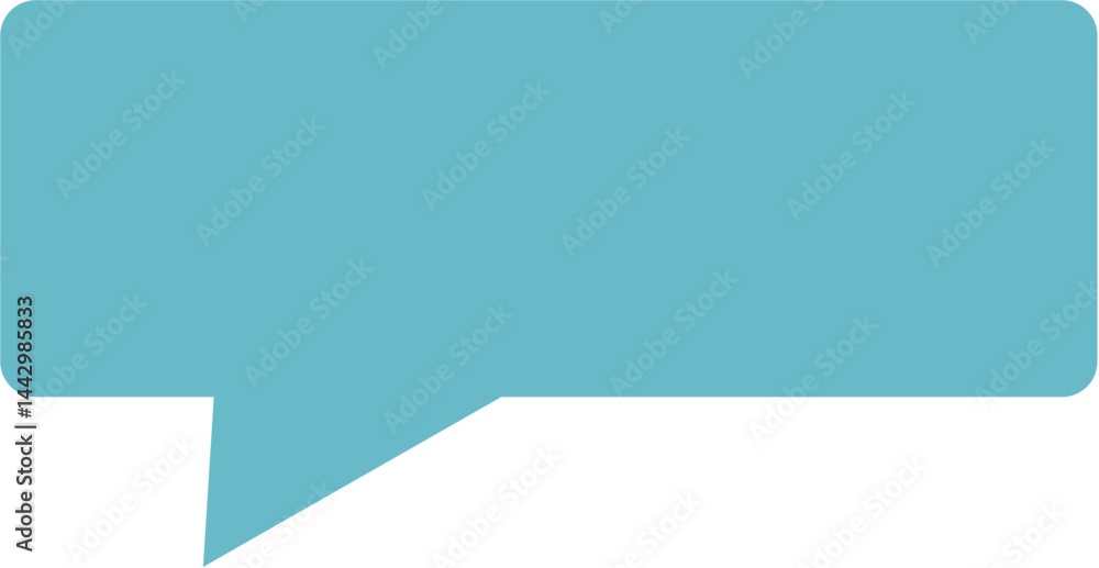 Fototapeta premium Speech bubble icon.