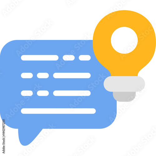 Employee Suggestion Box Flat Icon