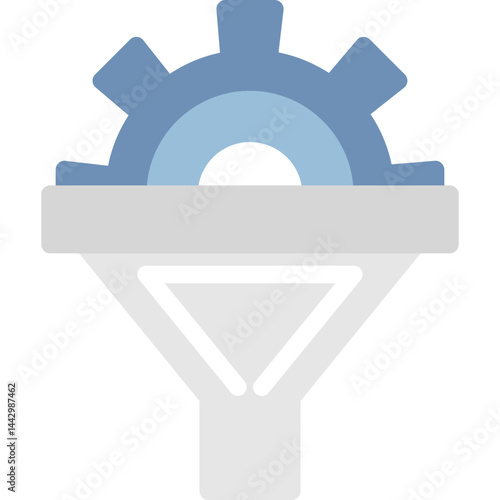 Bottleneck Removal Flat Icon