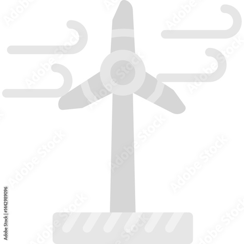 Wind Farm Flat Icon