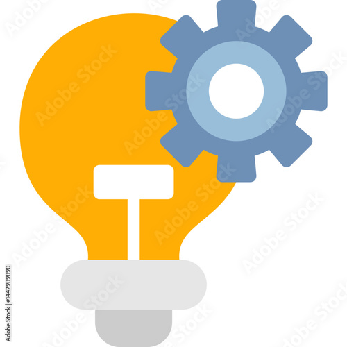 Lean Manufacturing Flat Icon
