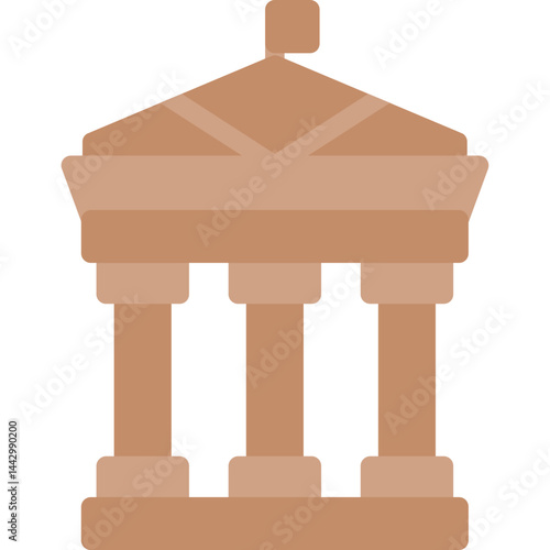Government Agency Flat Icon