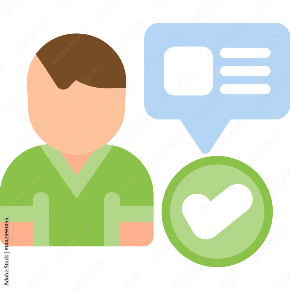 Communication Plan Flat Icon Communication Plan Flat Icon