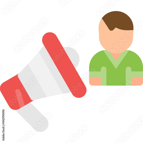 Public Relations Flat Icon