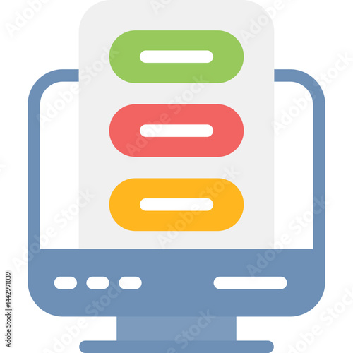 Copyright Registration Flat Icon